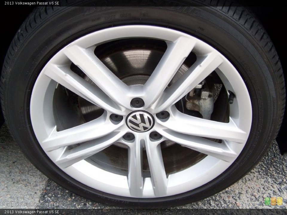 2013 Volkswagen Passat V6 SE Wheel and Tire Photo #87619806