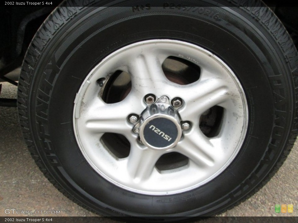 2002 Isuzu Trooper Wheels and Tires