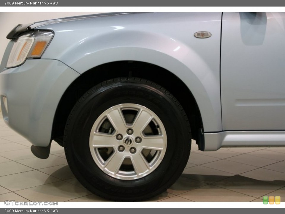 2009 Mercury Mariner V6 4WD Wheel and Tire Photo #87643150