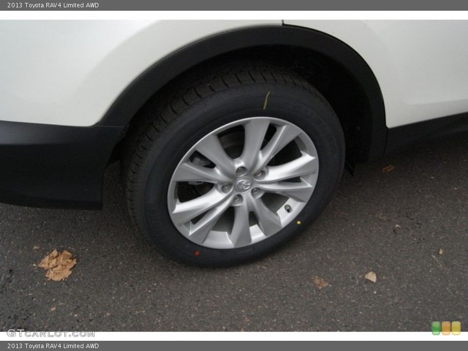 2013 Toyota RAV4 Limited AWD Wheel and Tire Photo #87644497