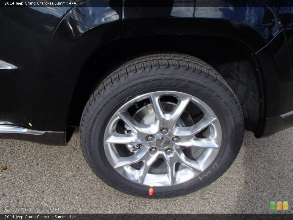 2014 Jeep Grand Cherokee Summit 4x4 Wheel and Tire Photo #87651931