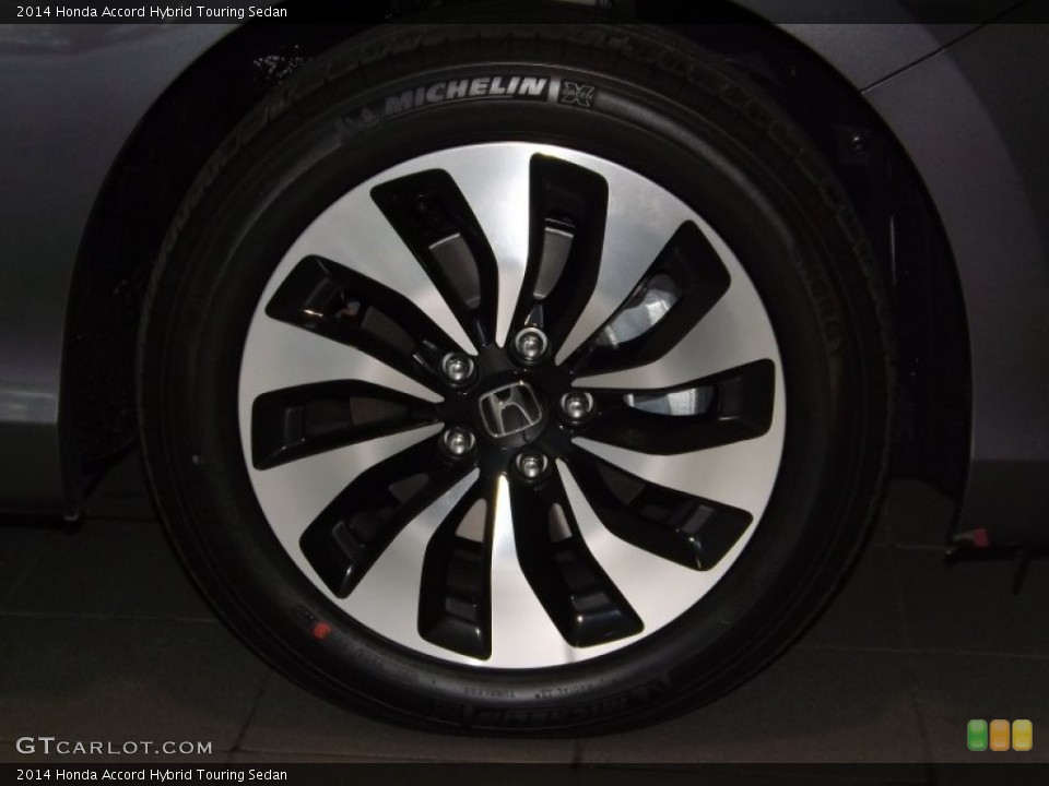 2014 Honda Accord Hybrid Touring Sedan Wheel and Tire Photo #87663565