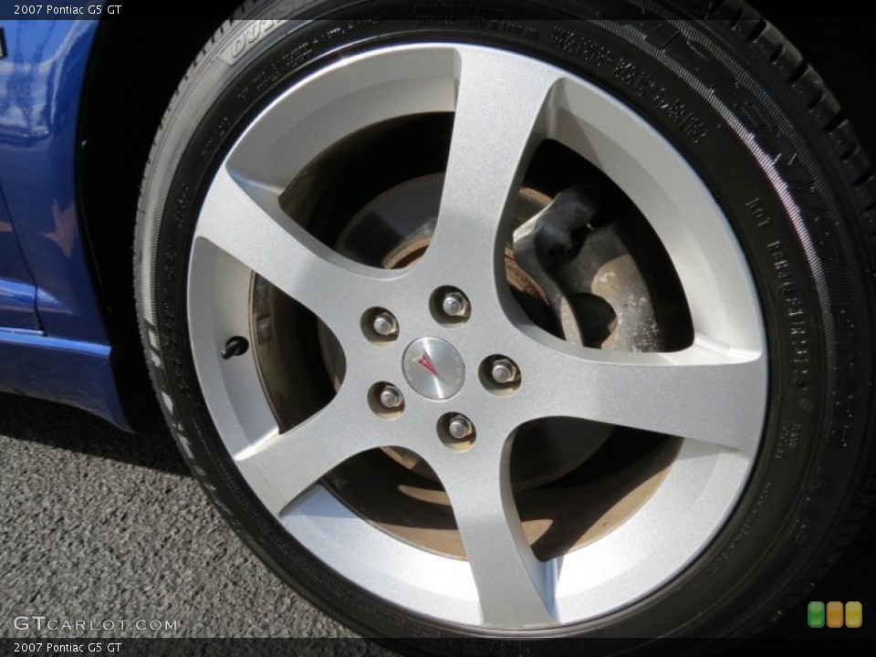 2007 Pontiac G5 GT Wheel and Tire Photo #87685631