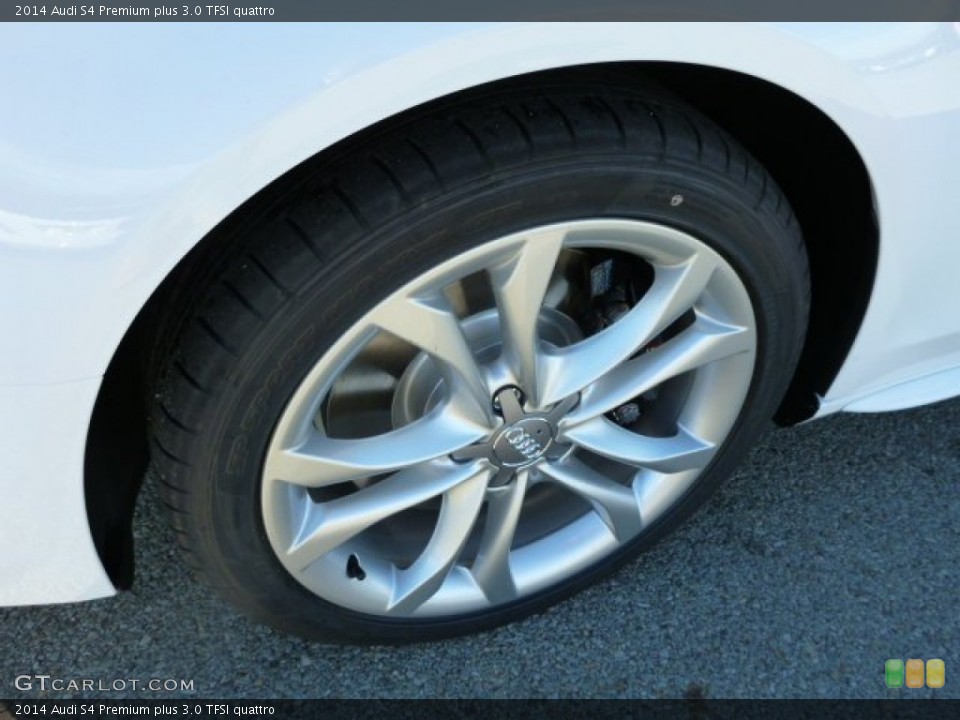 2014 Audi S4 Premium plus 3.0 TFSI quattro Wheel and Tire Photo #87689738