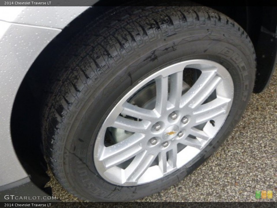 2014 Chevrolet Traverse LT Wheel and Tire Photo #87709112