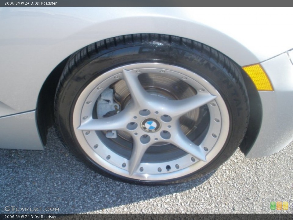 2006 BMW Z4 3.0si Roadster Wheel and Tire Photo #87710216