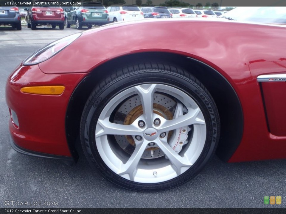 2012 Chevrolet Corvette Grand Sport Coupe Wheel and Tire Photo #87719286