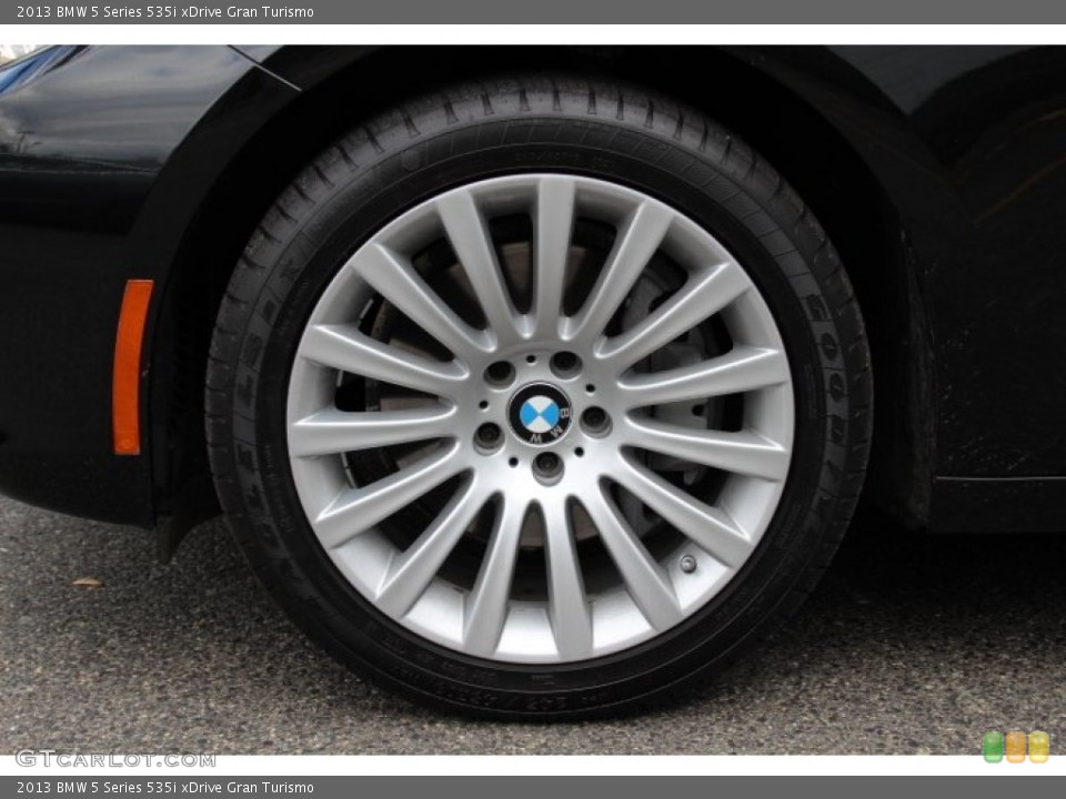 2013 BMW 5 Series 535i xDrive Gran Turismo Wheel and Tire Photo #87721215