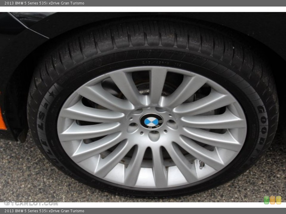 2013 BMW 5 Series 535i xDrive Gran Turismo Wheel and Tire Photo #87721239
