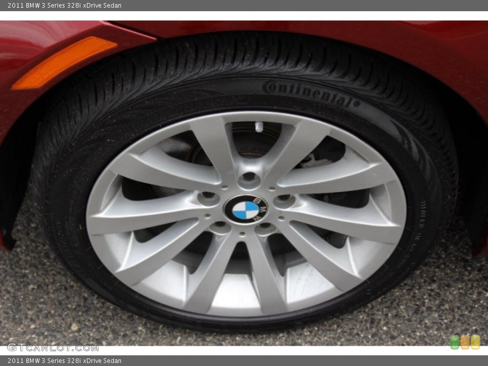2011 BMW 3 Series 328i xDrive Sedan Wheel and Tire Photo #87722748