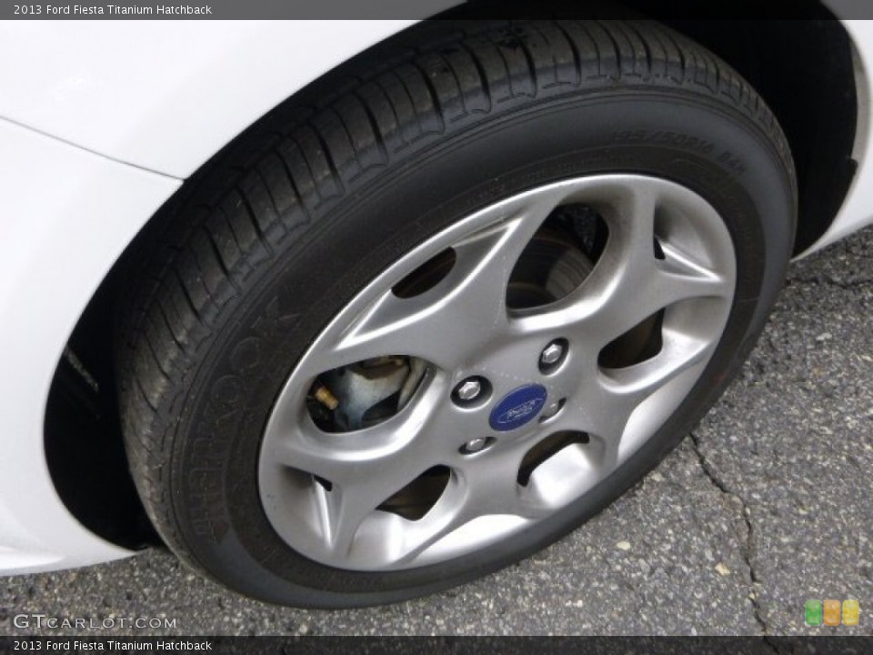 2013 Ford Fiesta Titanium Hatchback Wheel and Tire Photo #87723156