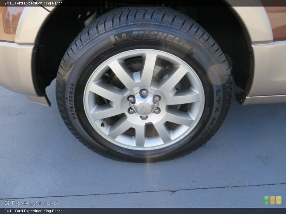 2011 Ford Expedition King Ranch Wheel and Tire Photo #87733839