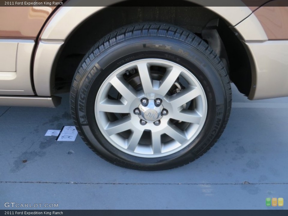 2011 Ford Expedition King Ranch Wheel and Tire Photo #87733866