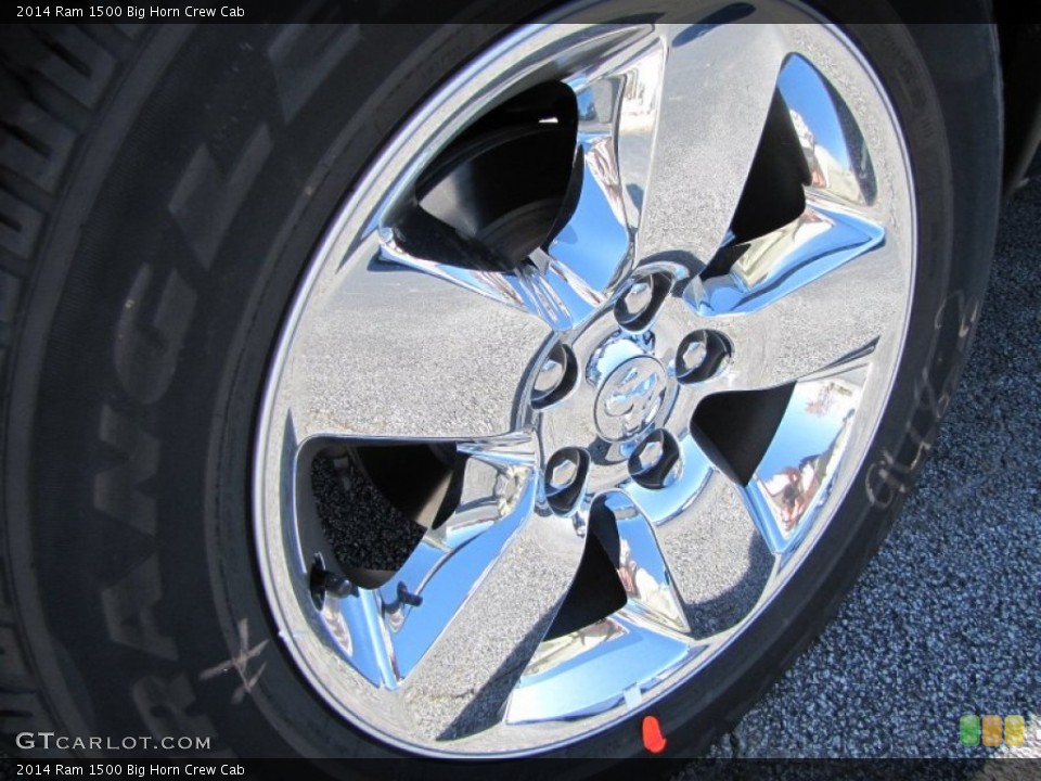 2014 Ram 1500 Big Horn Crew Cab Wheel and Tire Photo #87738345