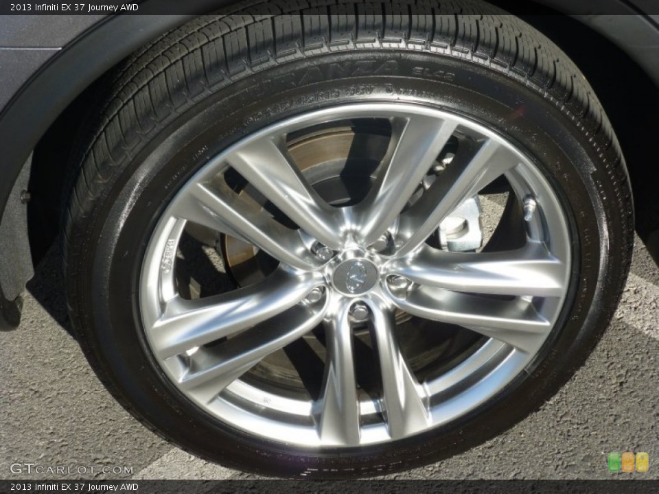 2013 Infiniti EX 37 Journey AWD Wheel and Tire Photo #87739656