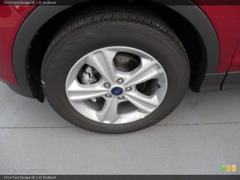 2014 Ford Escape SE 1.6L EcoBoost Wheel and Tire Photo #87741204