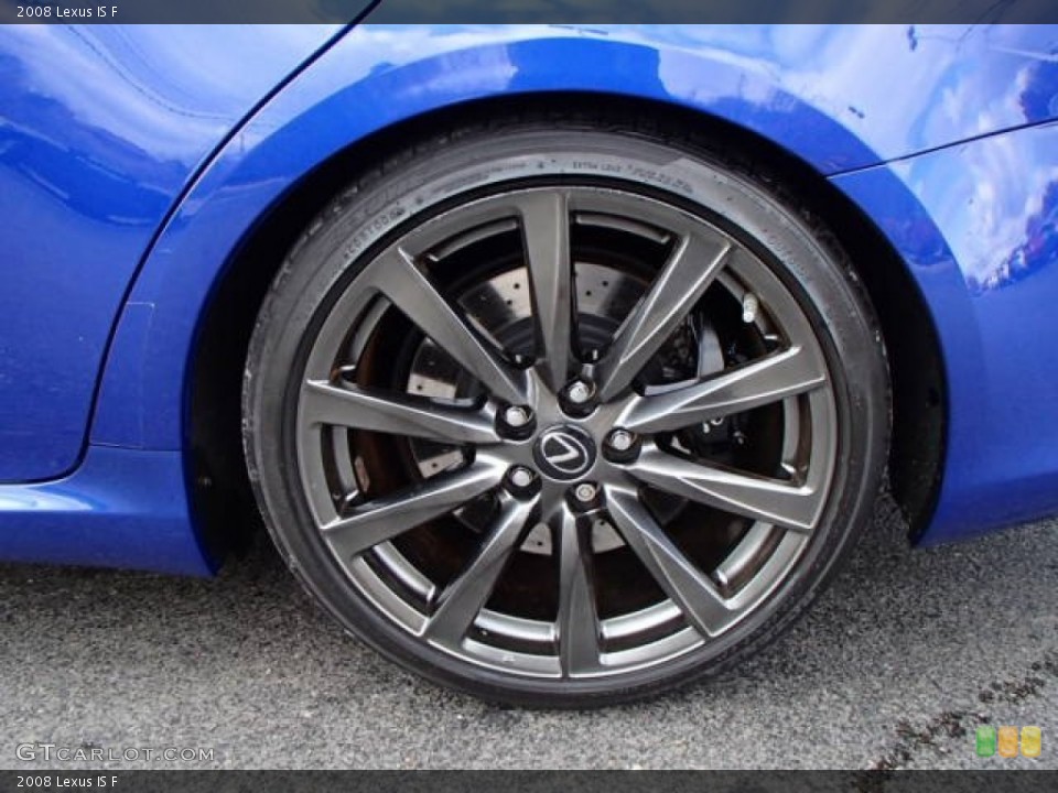 2008 Lexus IS F Wheel and Tire Photo #87742731