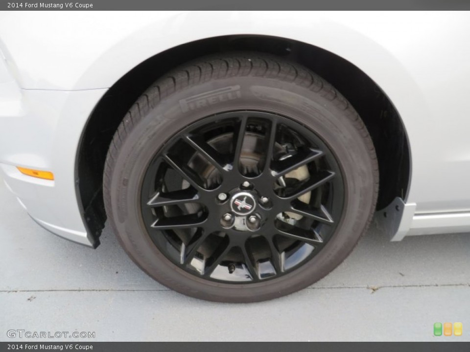 2014 Ford Mustang V6 Coupe Wheel and Tire Photo #87745611