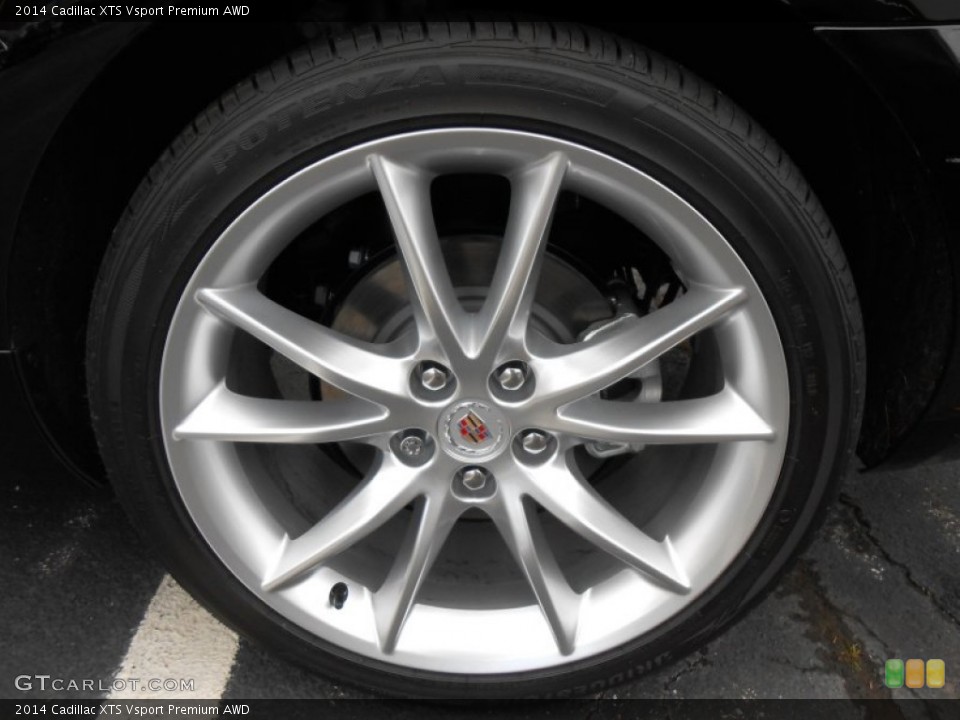 2014 Cadillac XTS Vsport Premium AWD Wheel and Tire Photo #87750891