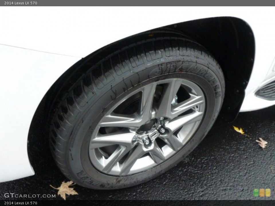 2014 Lexus LX 570 Wheel and Tire Photo #87761949