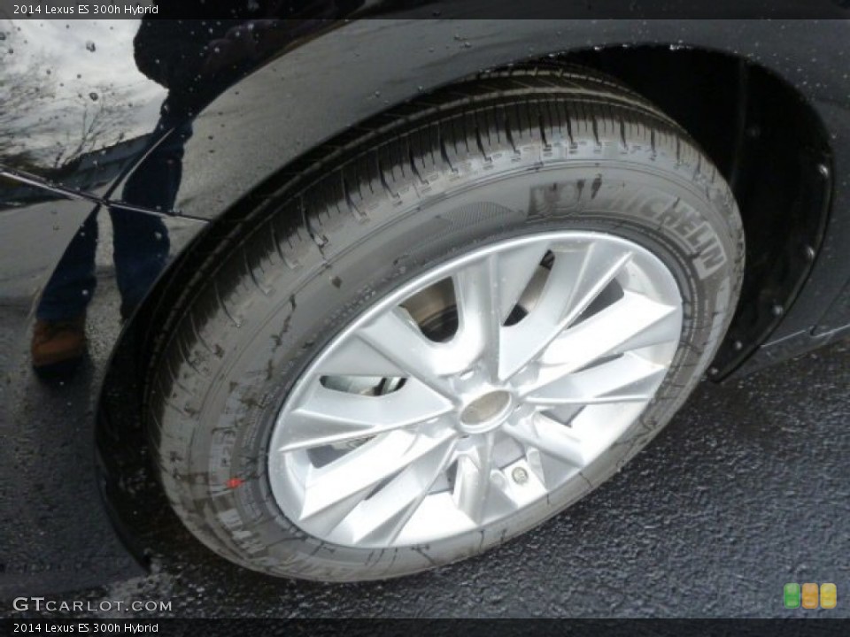 2014 Lexus ES 300h Hybrid Wheel and Tire Photo #87762063