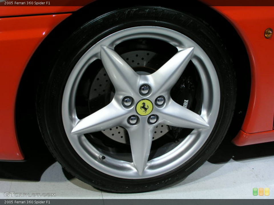 2005 Ferrari 360 Spider F1 Wheel and Tire Photo #87763