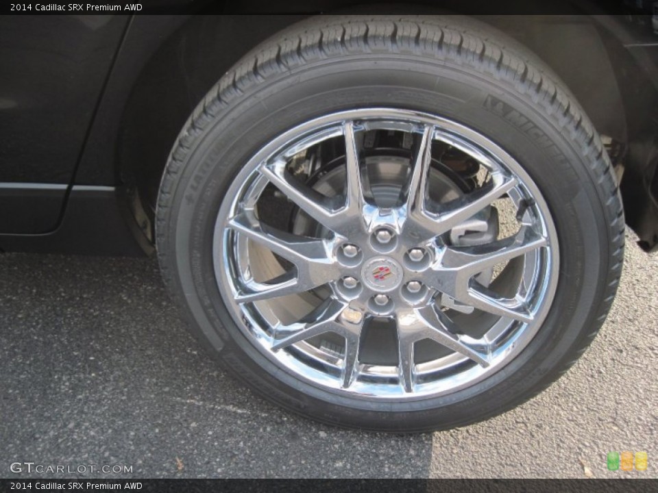 2014 Cadillac SRX Premium AWD Wheel and Tire Photo #87765232