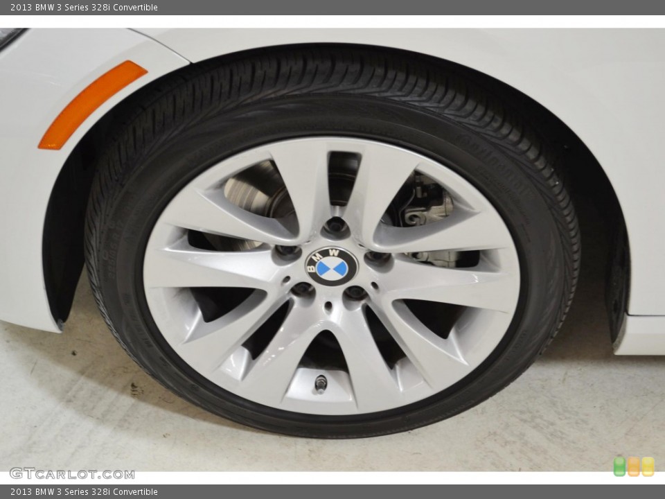 2013 BMW 3 Series 328i Convertible Wheel and Tire Photo #87766406