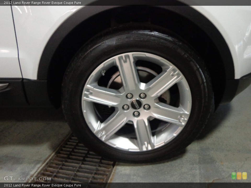 2012 Land Rover Range Rover Evoque Coupe Pure Wheel and Tire Photo #87767714
