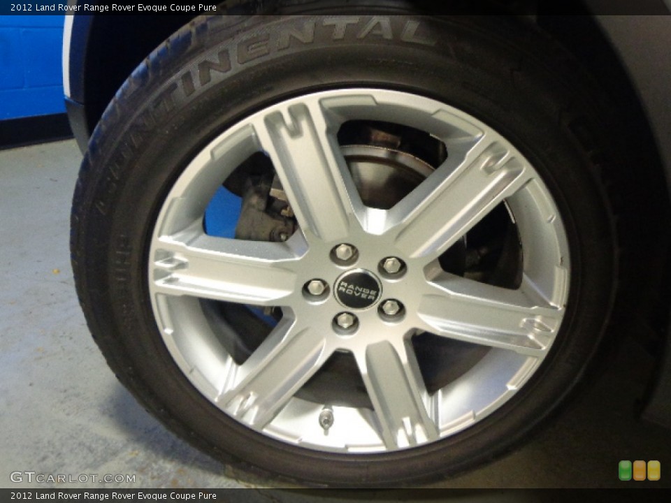 2012 Land Rover Range Rover Evoque Coupe Pure Wheel and Tire Photo #87767804