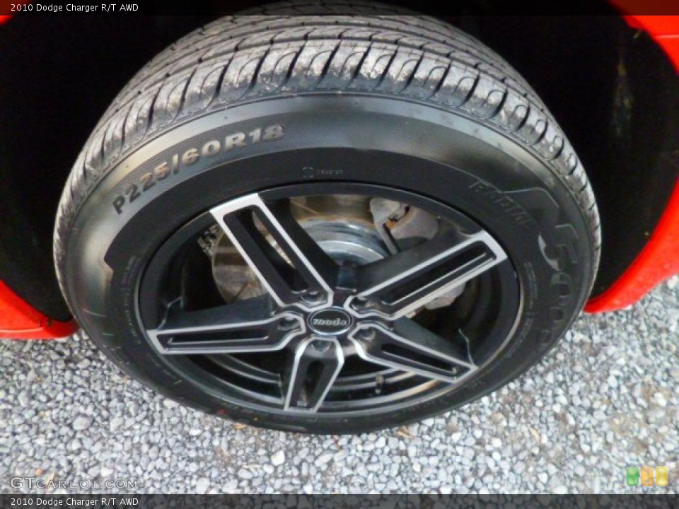 2010 Dodge Charger Custom Wheel and Tire Photo #87778055