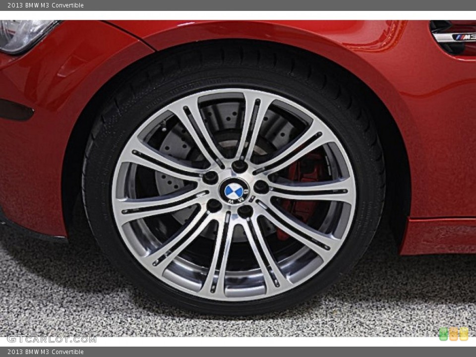 2013 BMW M3 Convertible Wheel and Tire Photo #87795256