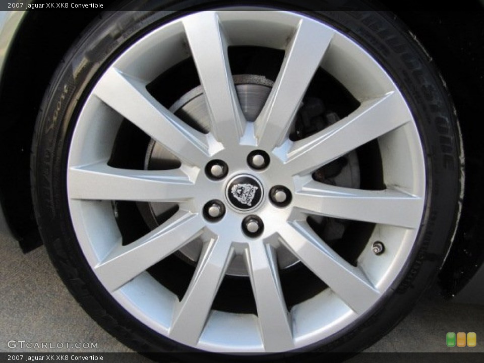 2007 Jaguar XK XK8 Convertible Wheel and Tire Photo #87796000