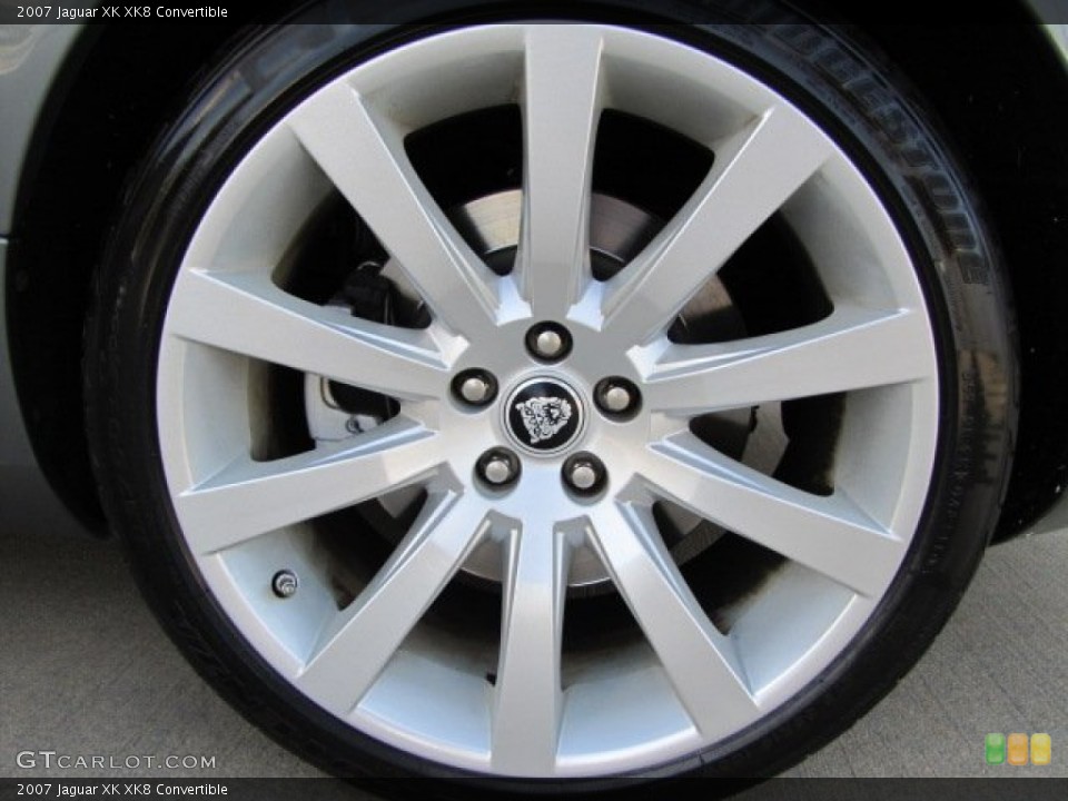 2007 Jaguar XK XK8 Convertible Wheel and Tire Photo #87796022