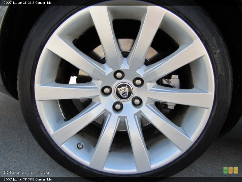 2007 Jaguar XK XK8 Convertible Wheel and Tire Photo #87796045