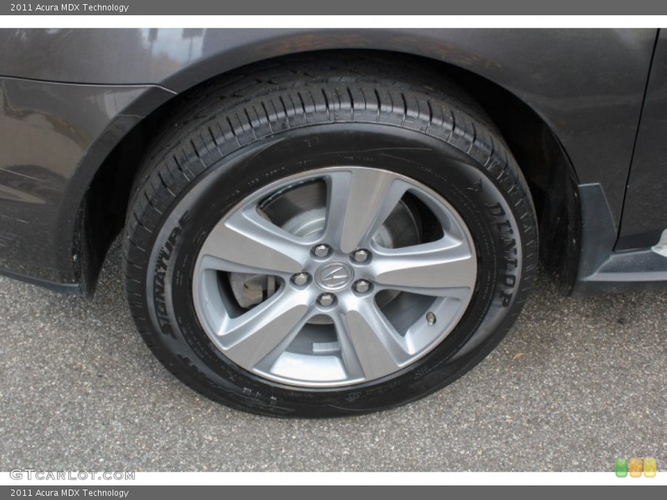2011 Acura MDX Technology Wheel and Tire Photo #87803928