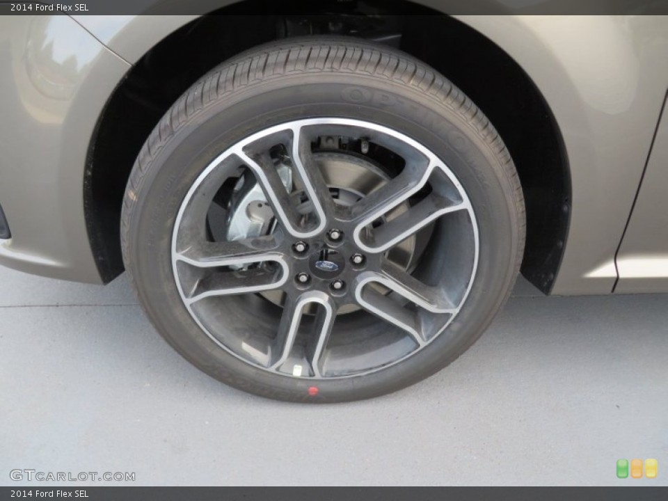 2014 Ford Flex SEL Wheel and Tire Photo #87807862