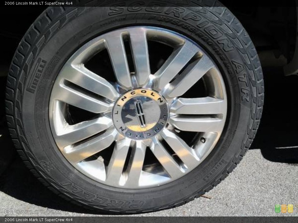 2006 Lincoln Mark LT SuperCrew 4x4 Wheel and Tire Photo #87823271
