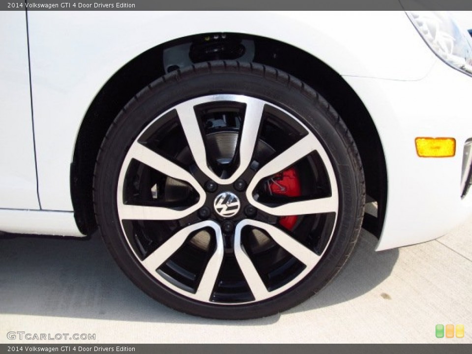 2014 Volkswagen GTI 4 Door Drivers Edition Wheel and Tire Photo #87830057
