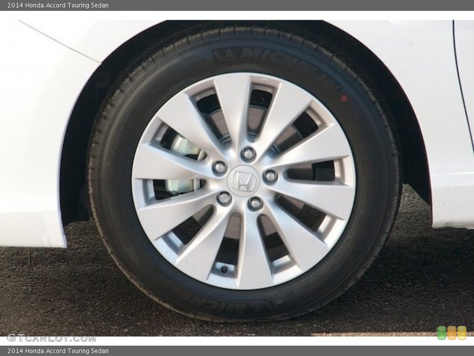2014 Honda Accord Touring Sedan Wheel and Tire Photo #87833360