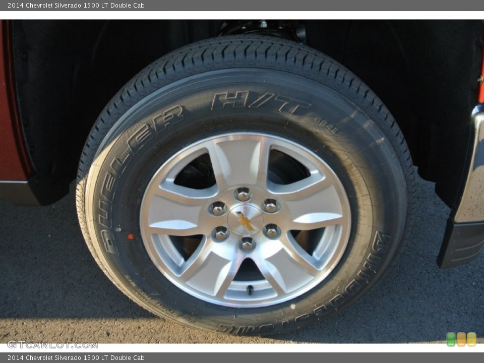 2014 Chevrolet Silverado 1500 LT Double Cab Wheel and Tire Photo #87834624