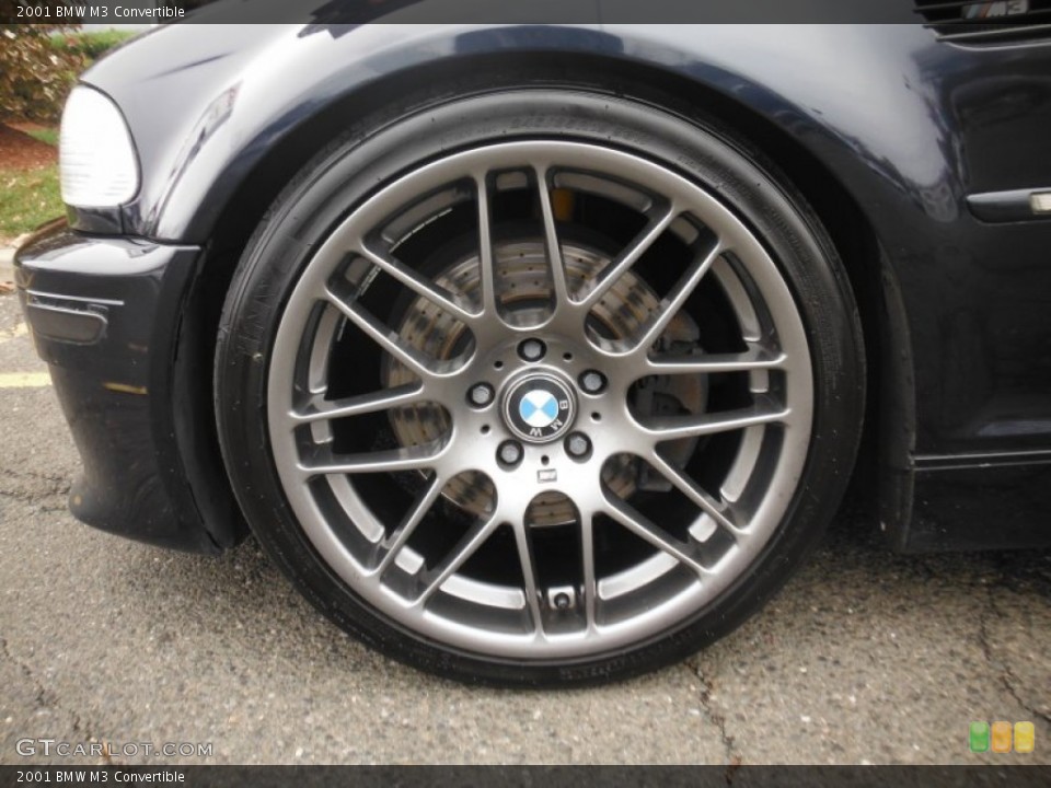 2001 BMW M3 Convertible Wheel and Tire Photo #87837231