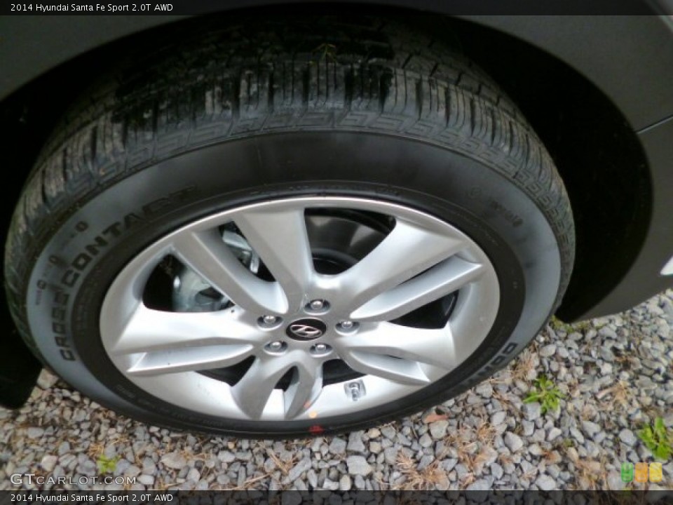 2014 Hyundai Santa Fe Sport 2.0T AWD Wheel and Tire Photo #87839291