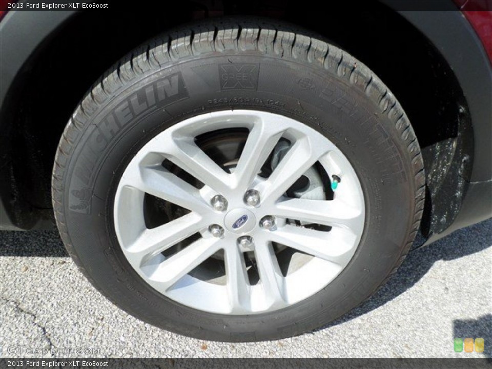 2013 Ford Explorer XLT EcoBoost Wheel and Tire Photo #87839915