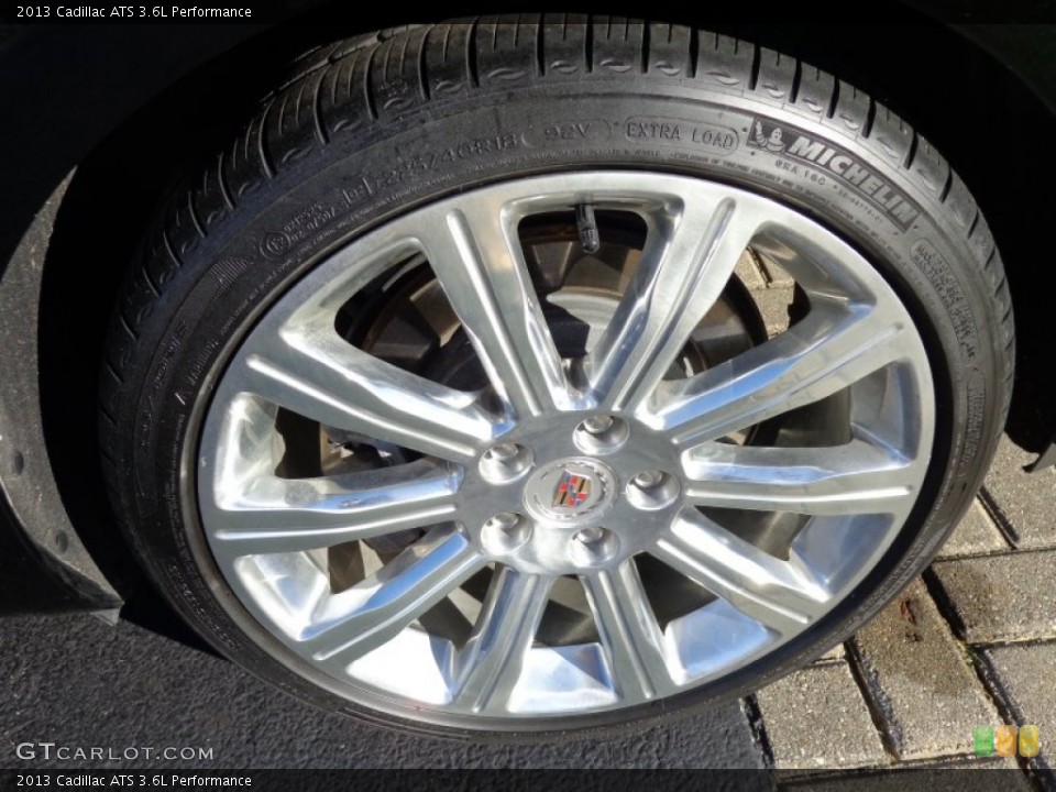2013 Cadillac ATS 3.6L Performance Wheel and Tire Photo #87845167