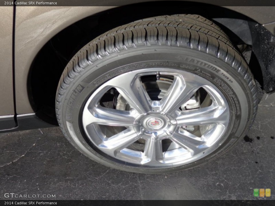 2014 Cadillac SRX Performance Wheel and Tire Photo #87845762