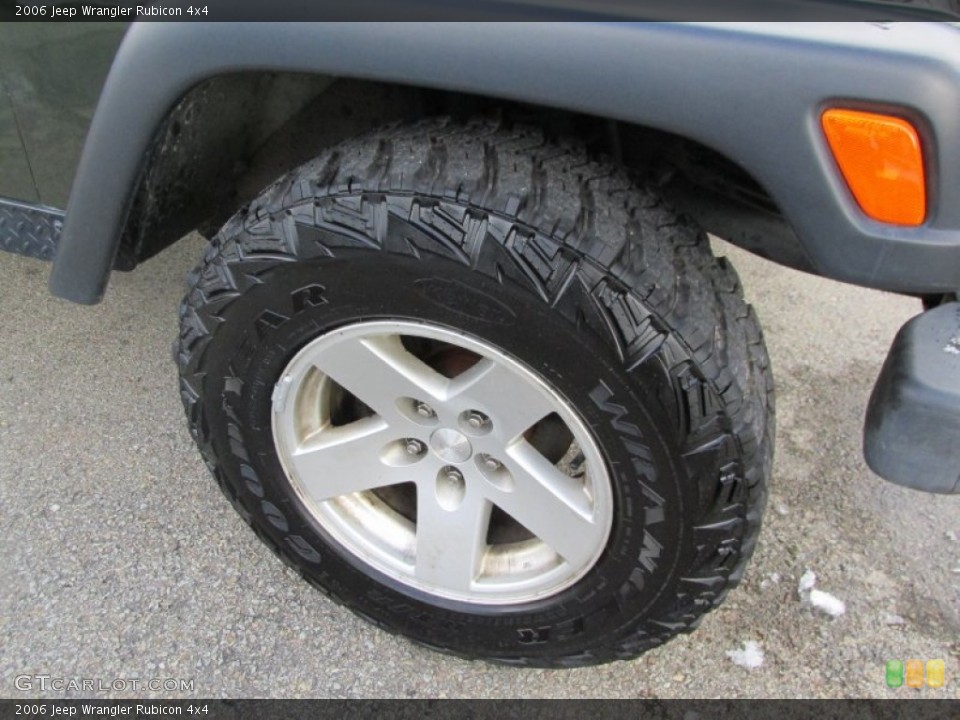 2006 Jeep Wrangler Rubicon 4x4 Wheel and Tire Photo #87846902