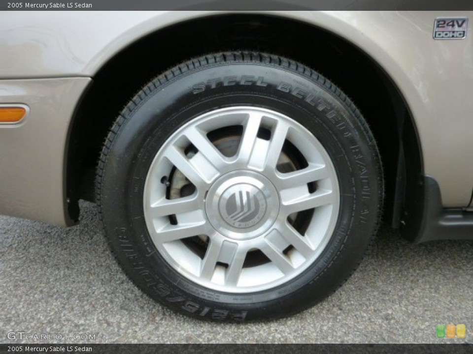2005 Mercury Sable LS Sedan Wheel and Tire Photo #87847802