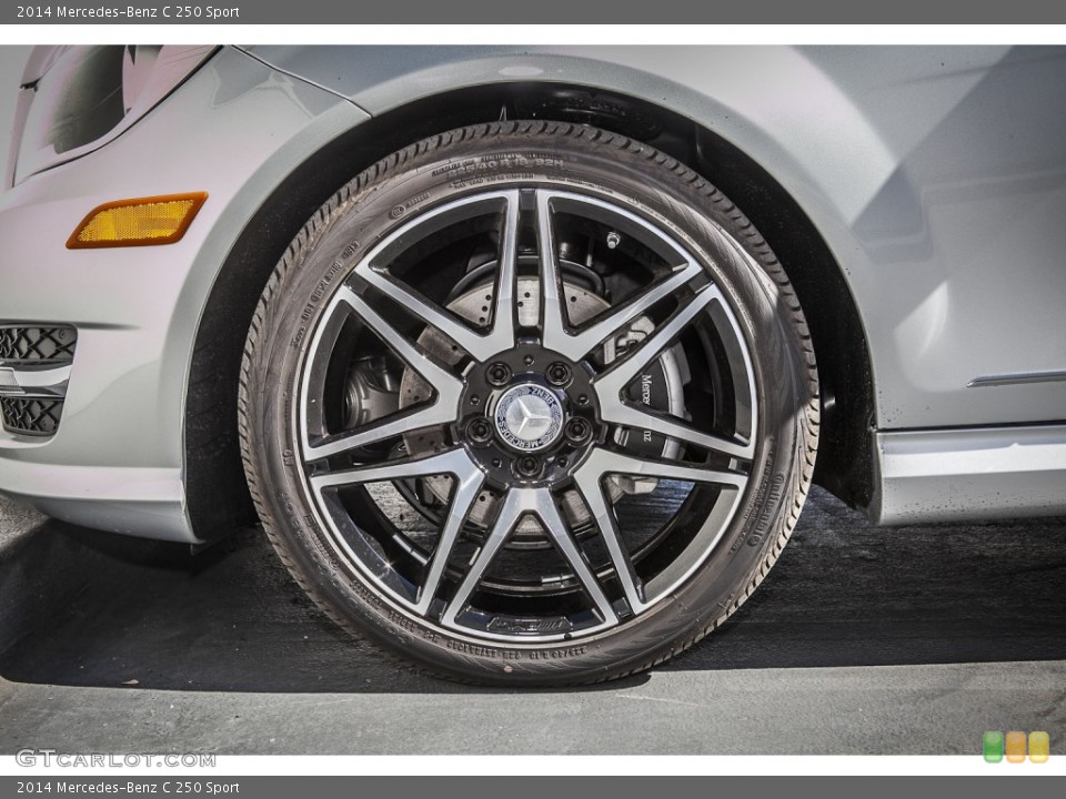 2014 Mercedes-Benz C 250 Sport Wheel and Tire Photo #87853985