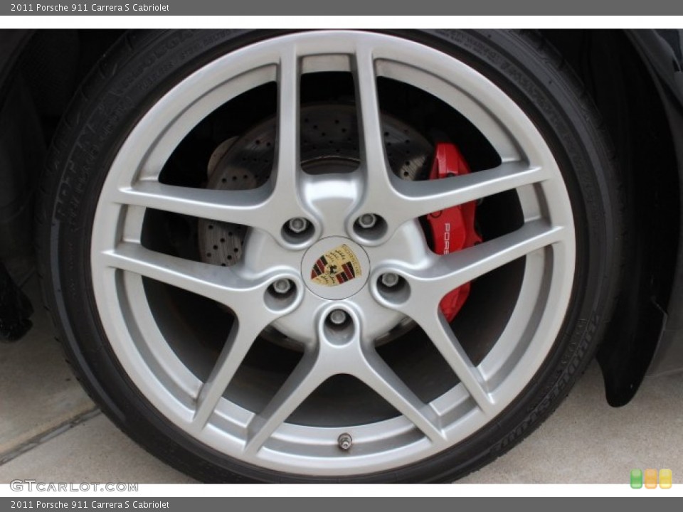 2011 Porsche 911 Carrera S Cabriolet Wheel and Tire Photo #87855686